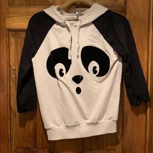 Look Panda hoodie top